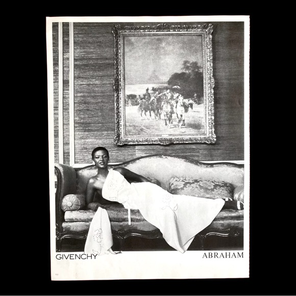 Original 1979 Givenchy Luxury Vintage Press Advertisement
